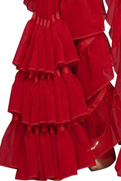 Eralook Present Ruffel saree for women