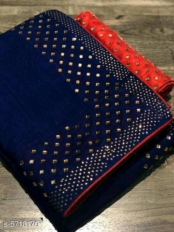 Indiansaari Present  Beautiful Zoya silk Stone saree for women