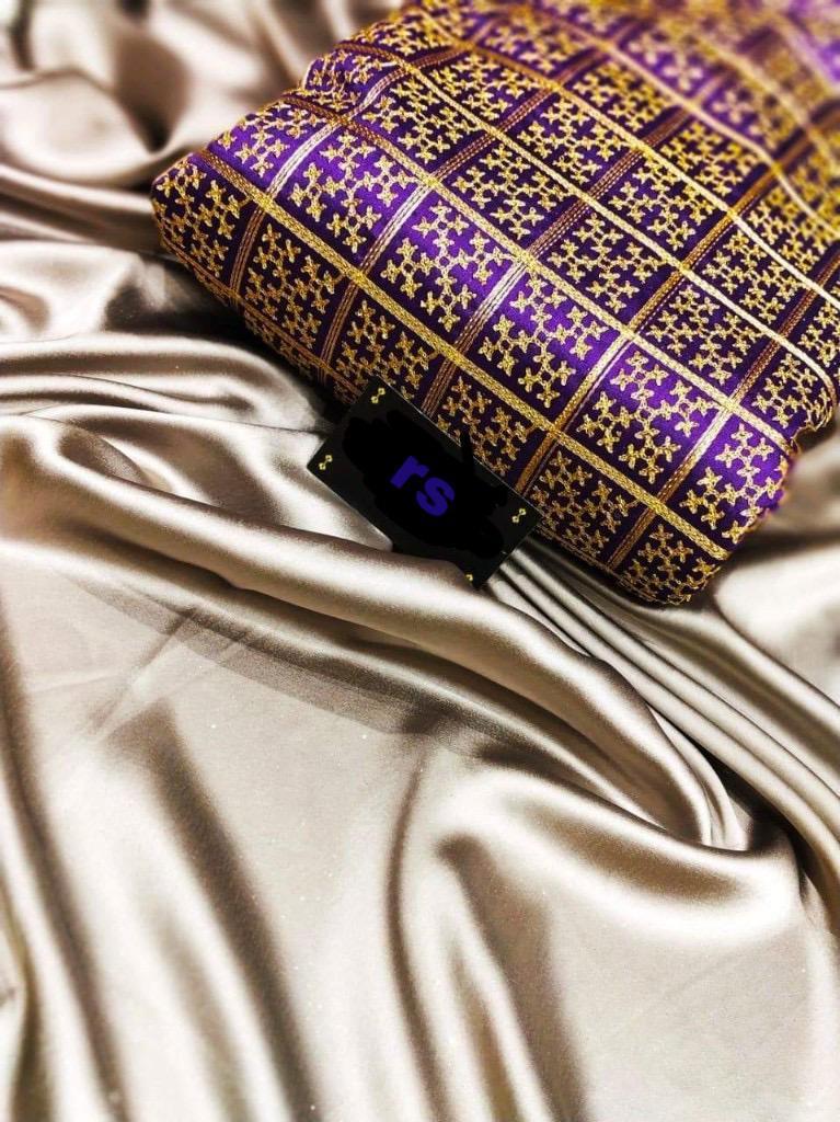 Indiansaari Present  Beautiful Sartin silk  saree for women