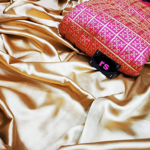 Indiansaari Present  Beautiful Sartin silk  saree for women