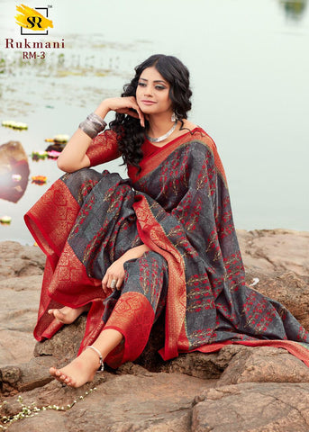 Indiansaari Beautiful Cotton silk Heavy banarasi  saree for women