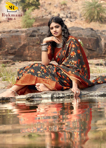 Indiansaari Beautiful Cotton silk Heavy banarasi  saree for women