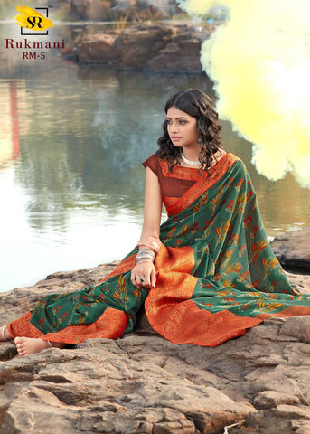 Indiansaari Beautiful Cotton silk Heavy banarasi  saree for women