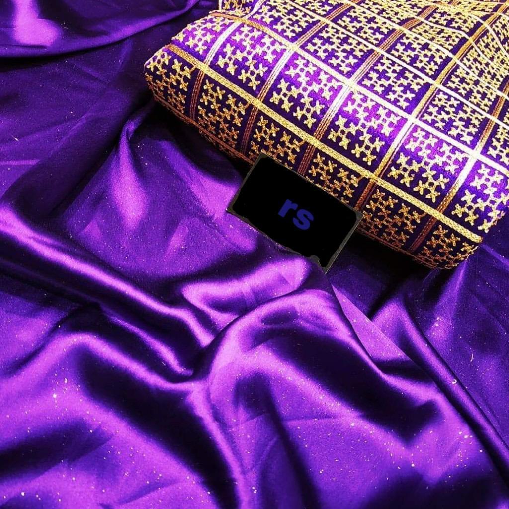 Indiansaari Present  Beautiful Sartin silk  saree for women