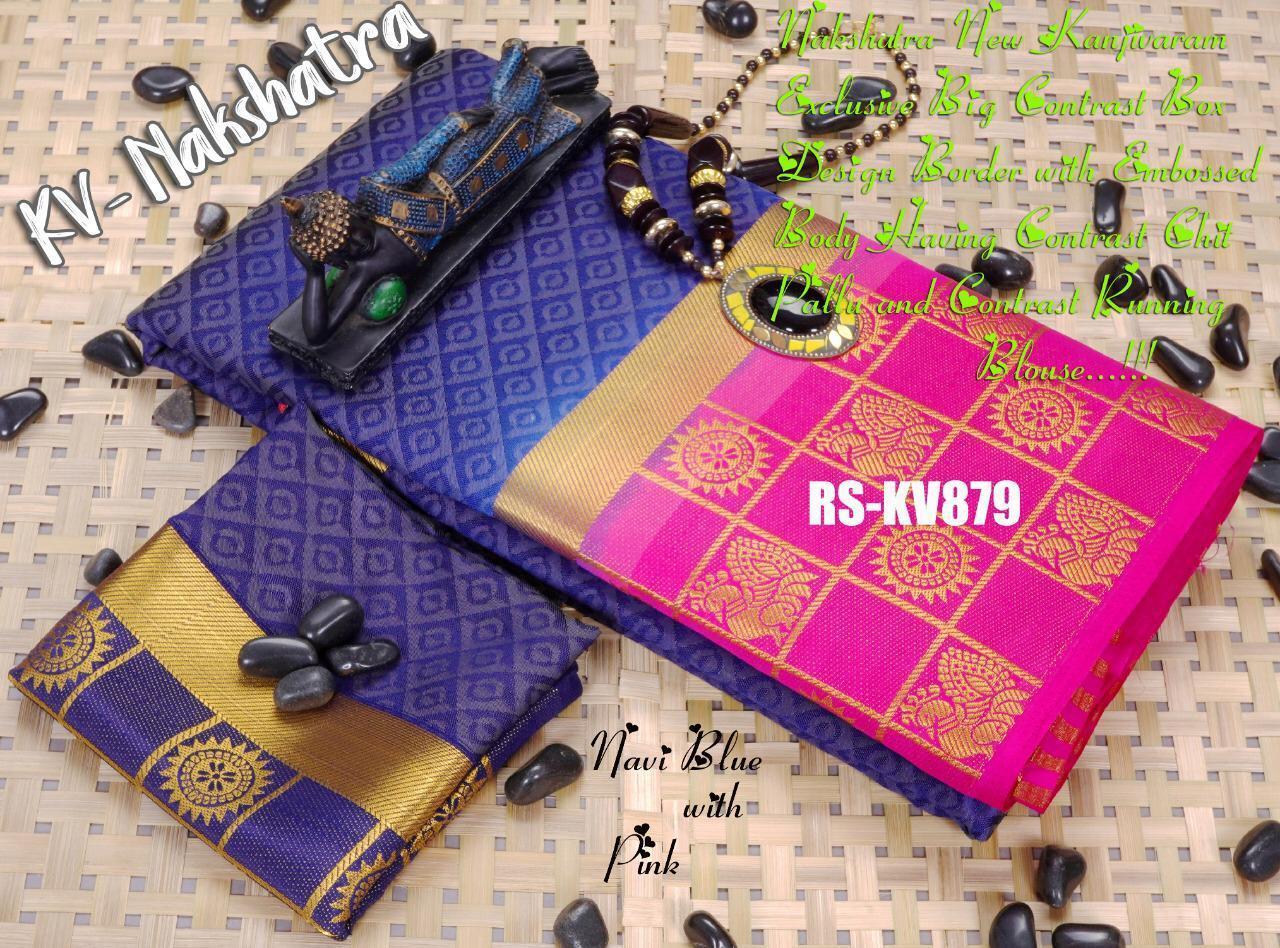 Indiansaari Present  kanjivaram soft Silk saree for women