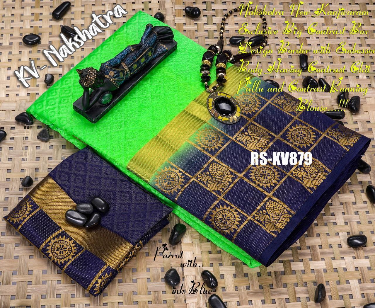 Indiansaari Present  kanjivaram soft Silk saree for women