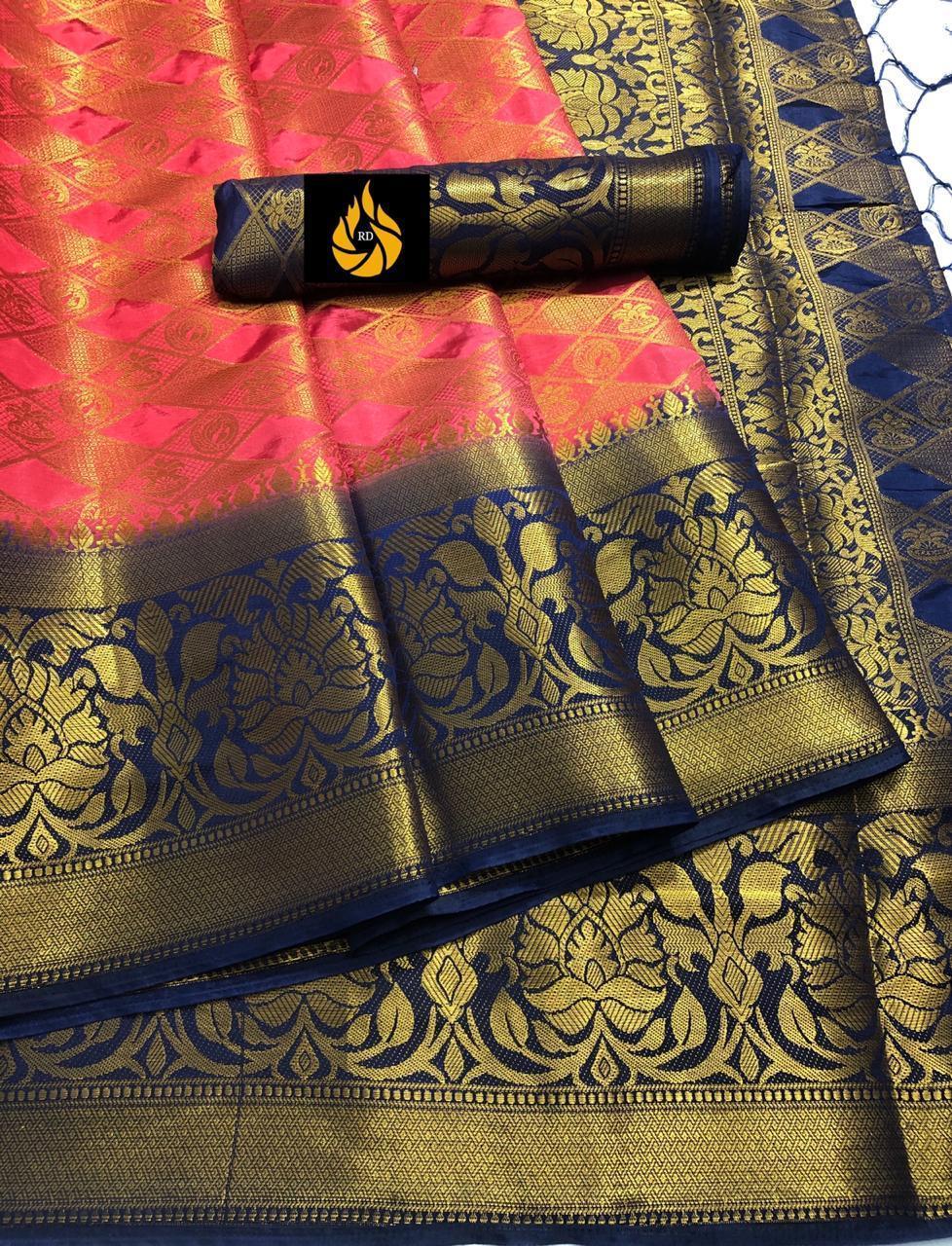 Indiansaari Present  Rich pallu saree for women