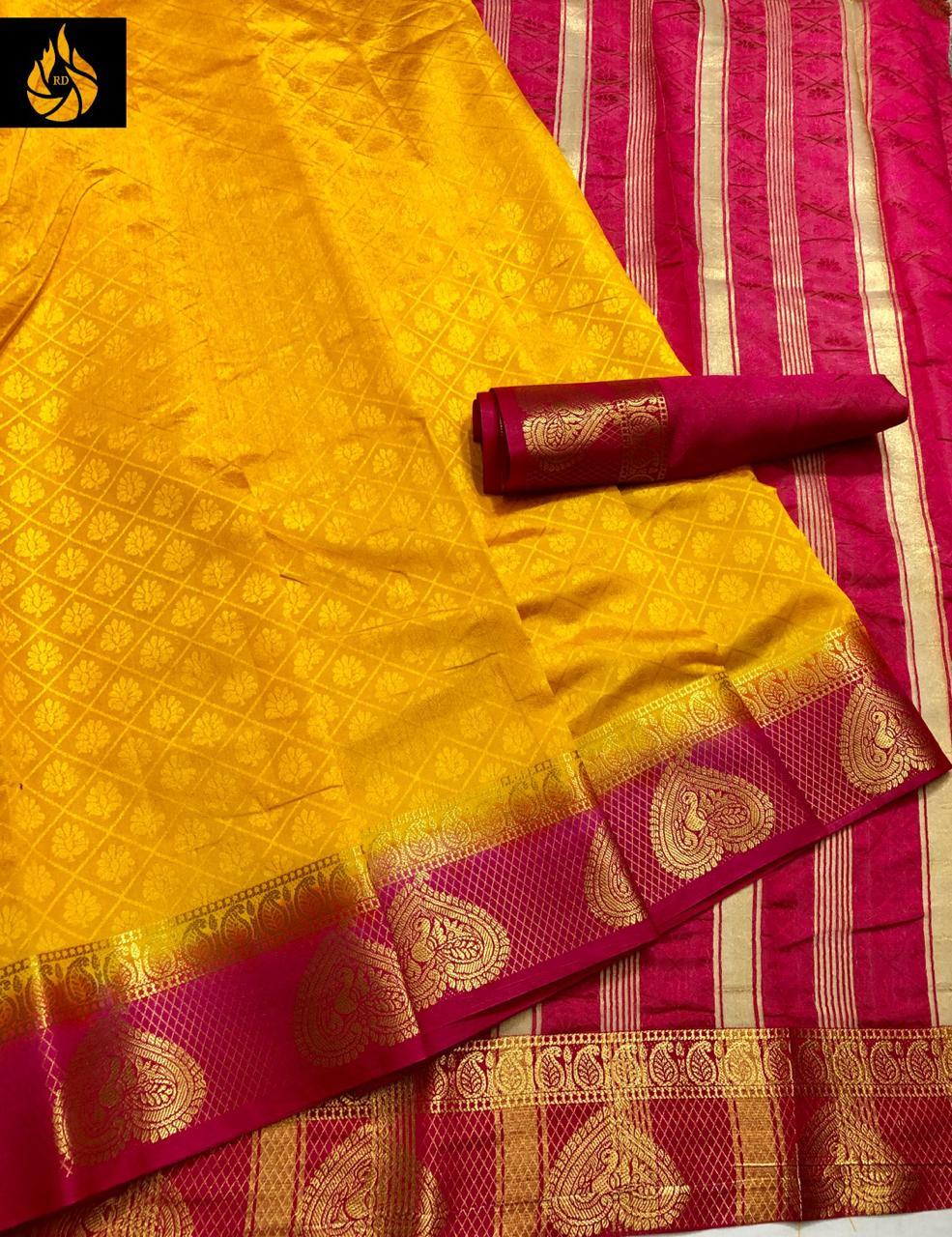 Indiansaari Present  Kanjivaram saree for women