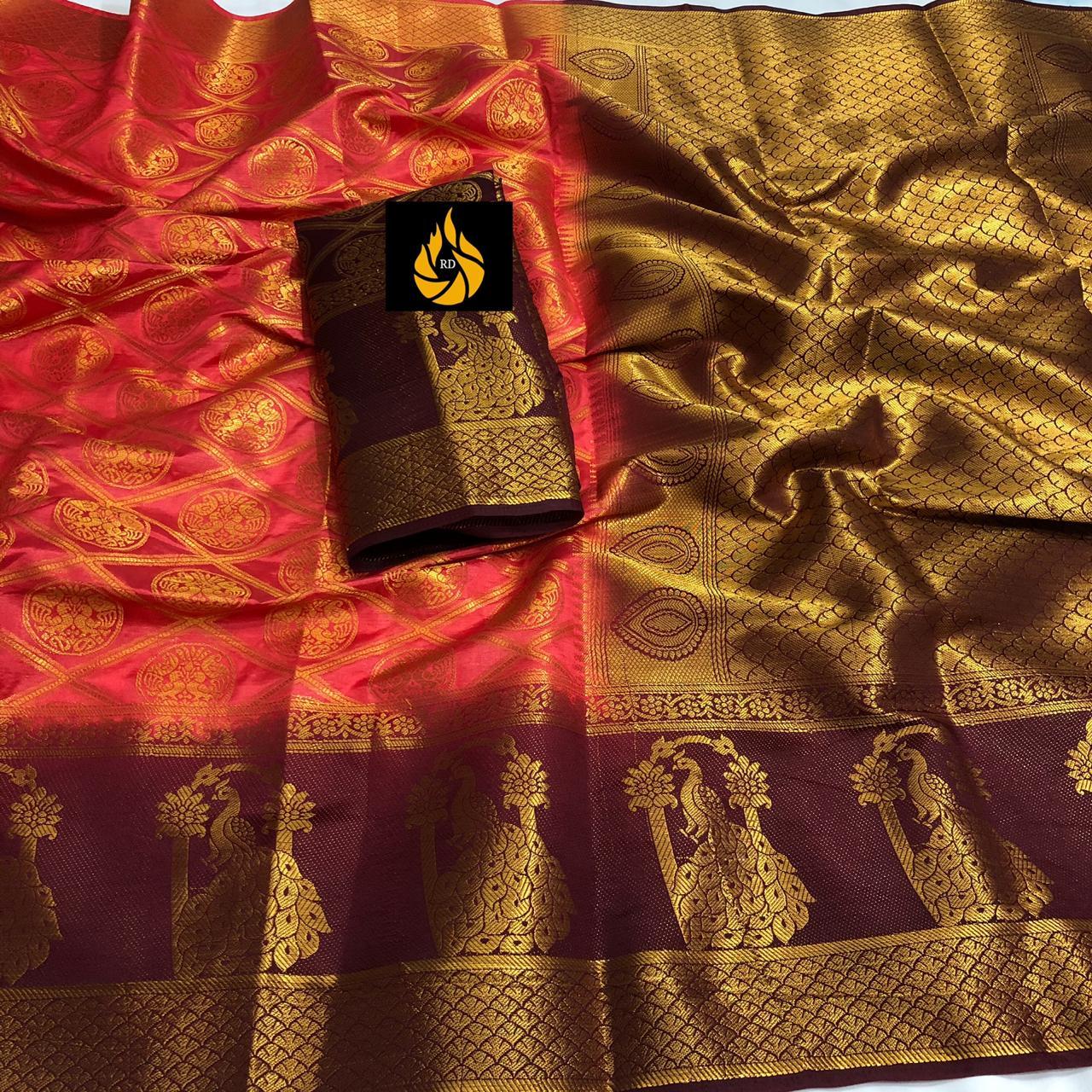 Indiansaari Present  Rich pallu saree for women