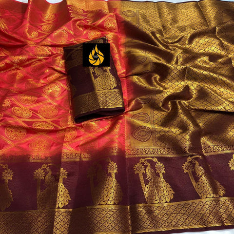 Indiansaari Present  Rich pallu saree for women